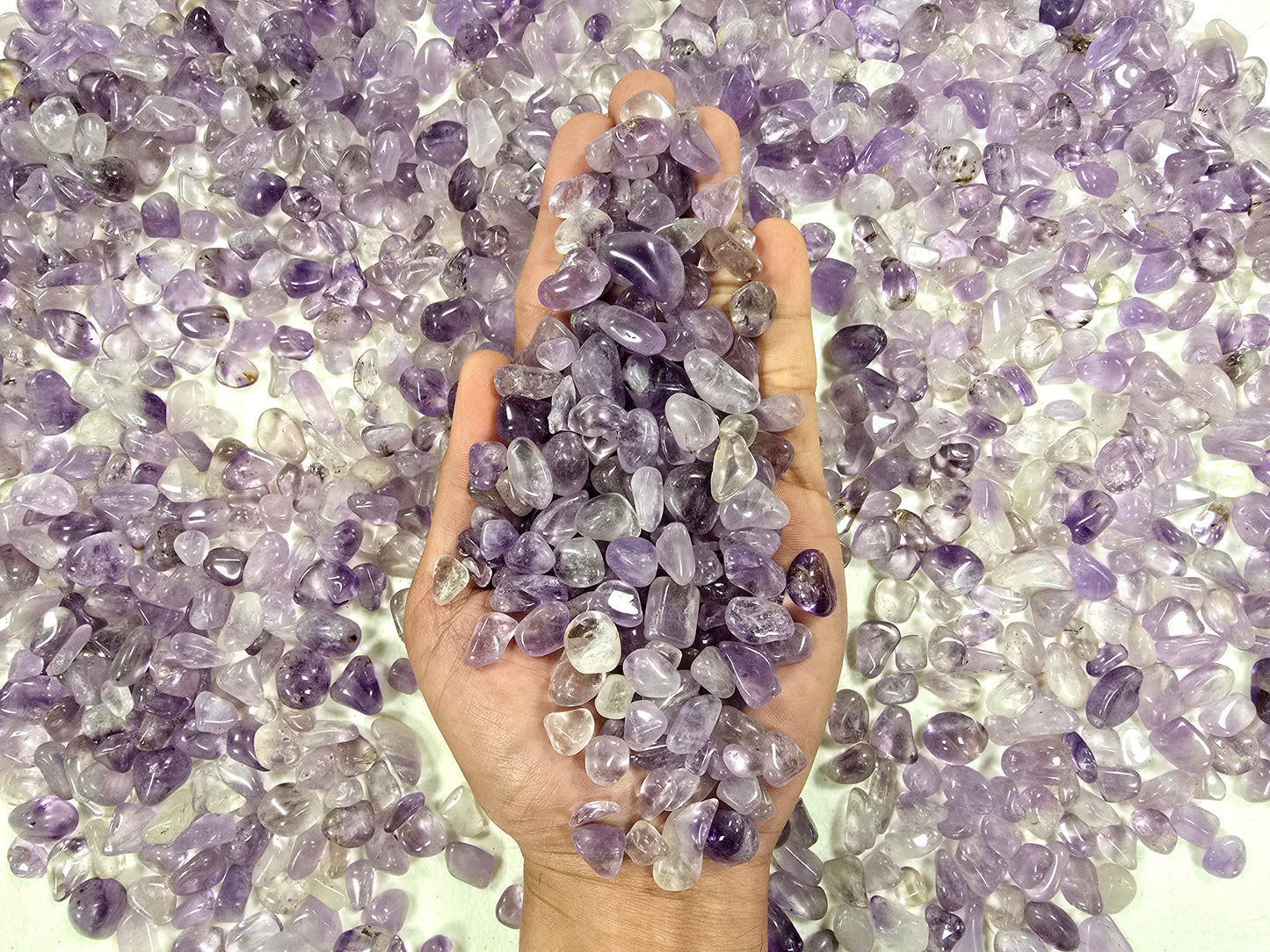 Tumbled Amethyst Chips Bulk