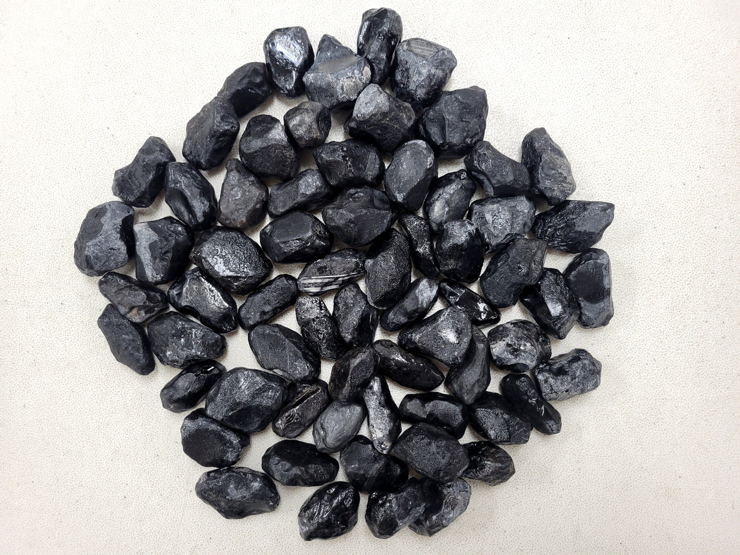 Raw Apache Tears Crystal Stones Medium Chunks 1" to 2"
