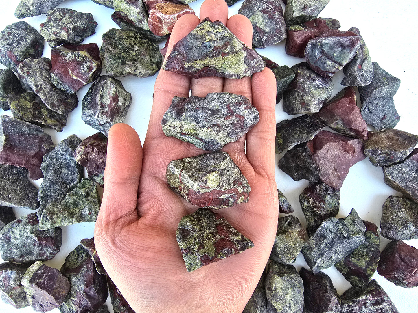 Rough Dragon Stone AKA Blood Jasper from South Africa