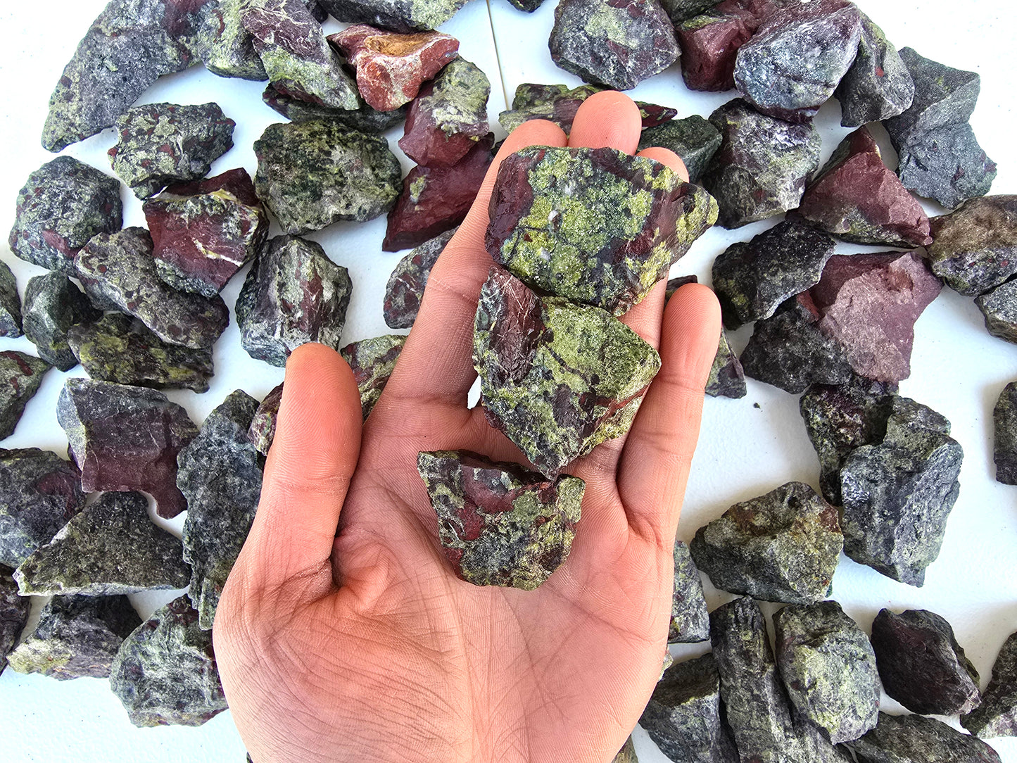 Rough Dragon Stone AKA Blood Jasper from South Africa
