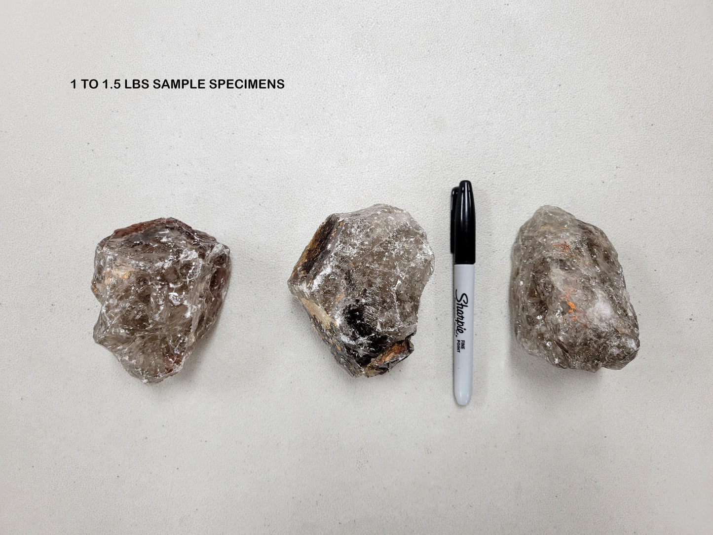 Large Smoky Quartz Crystal Chunk from Brazil