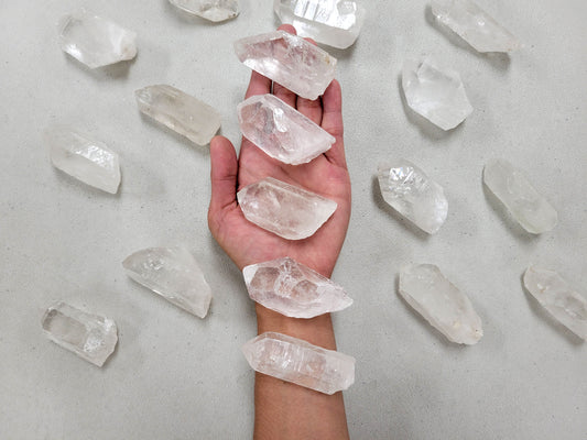 Quartz Crystal Point 2 to 3.5 inches