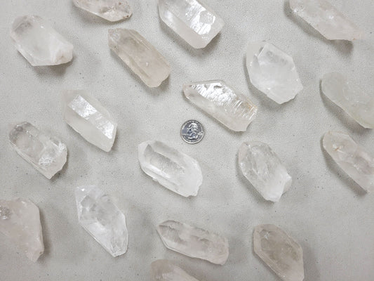 Quartz Crystal Point 2 to 3.5 inches