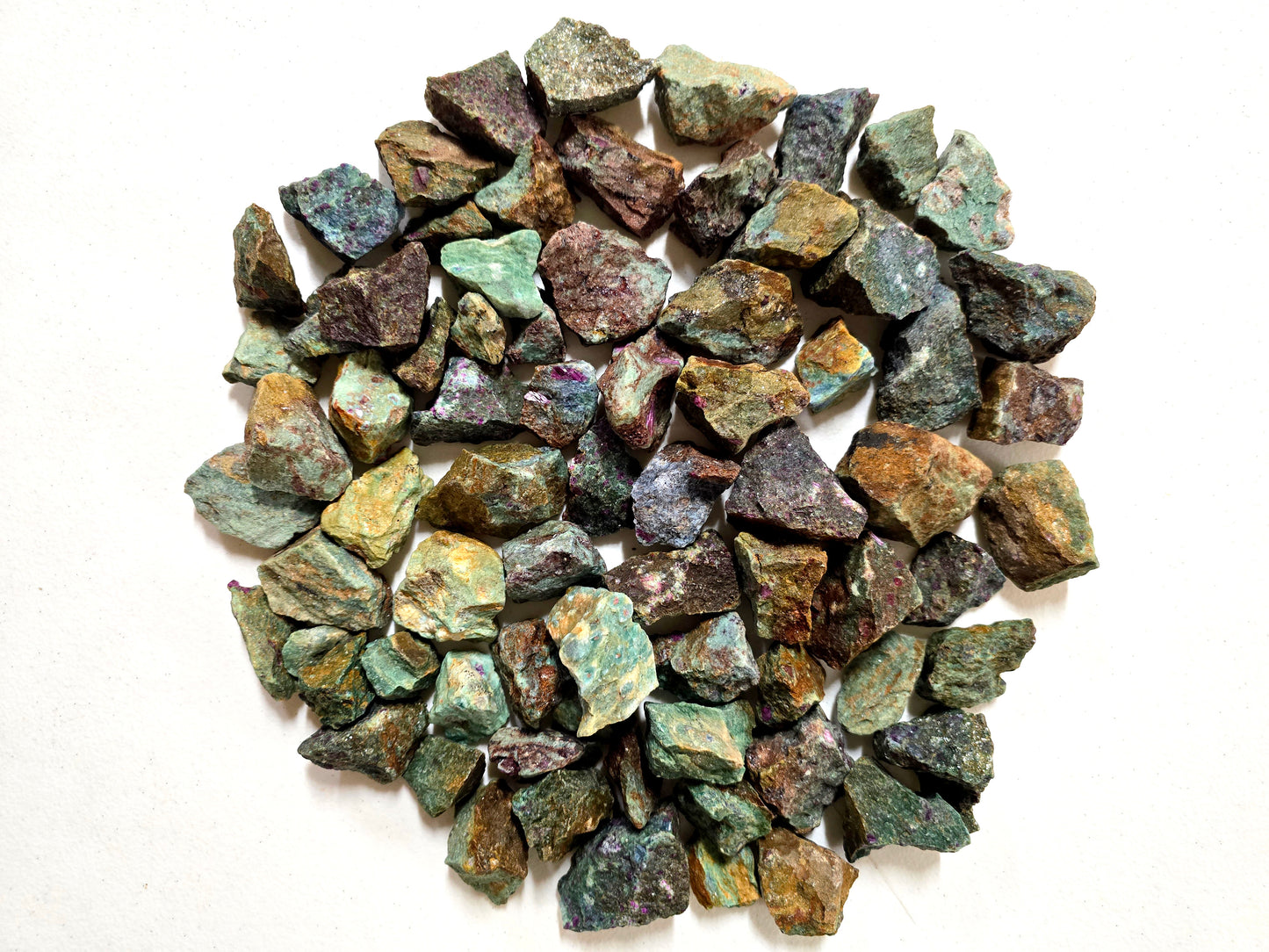 Ruby Zoisite Raw Rough Crystal Stones Bulk from Tanzania