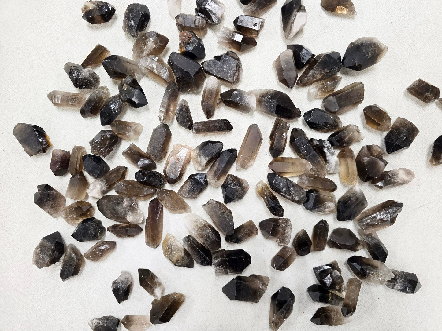 Smoky Quartz Points Bulk