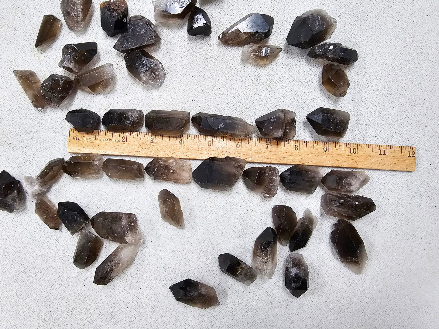 Smoky Quartz Points Bulk