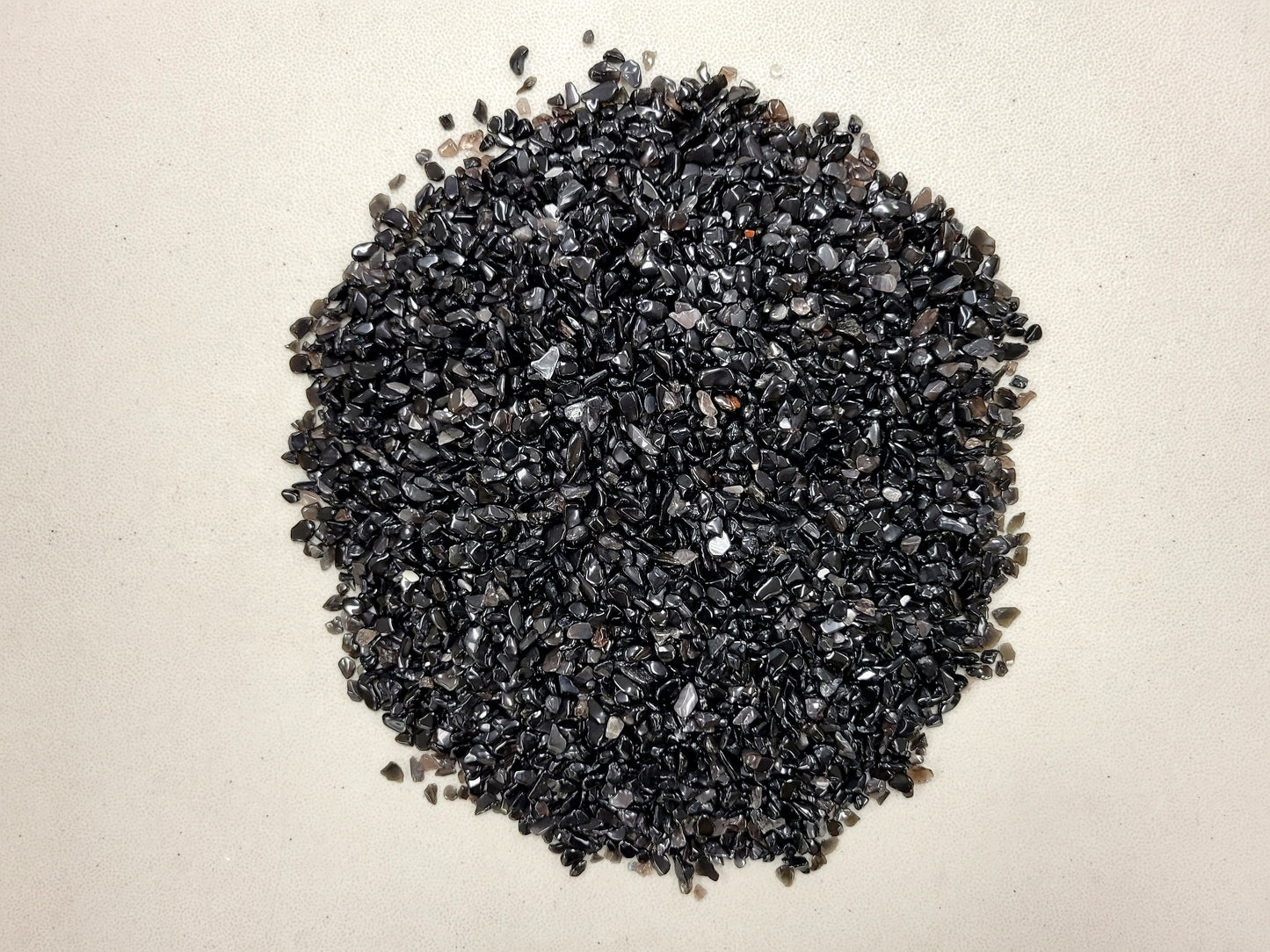 Tumbled Black Obsidian Crystal Chips