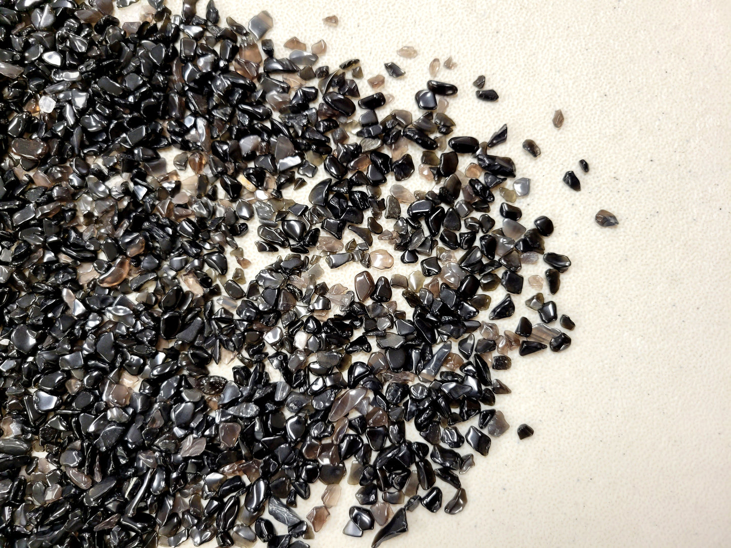Tumbled Black Obsidian Crystal Chips
