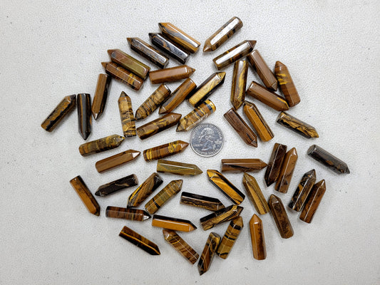 Tiger's Eye Crystal Mini Tower Points