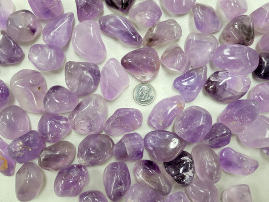 Large Tumbled Amethyst Crystals