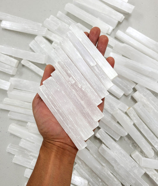 4" INCH Selenite Sticks - Selenite Crystal Wands