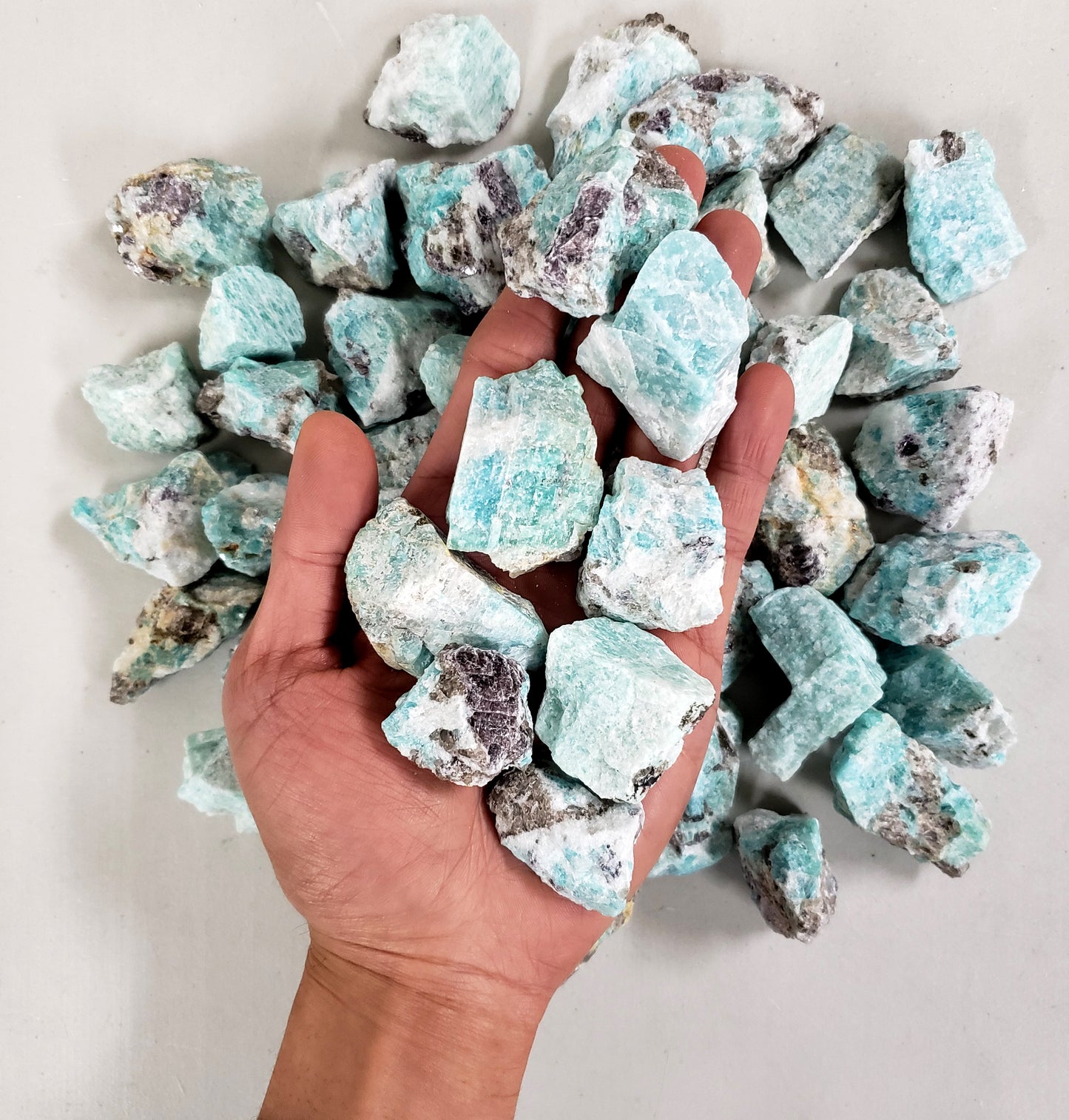 Raw Amazonite Rough Stones