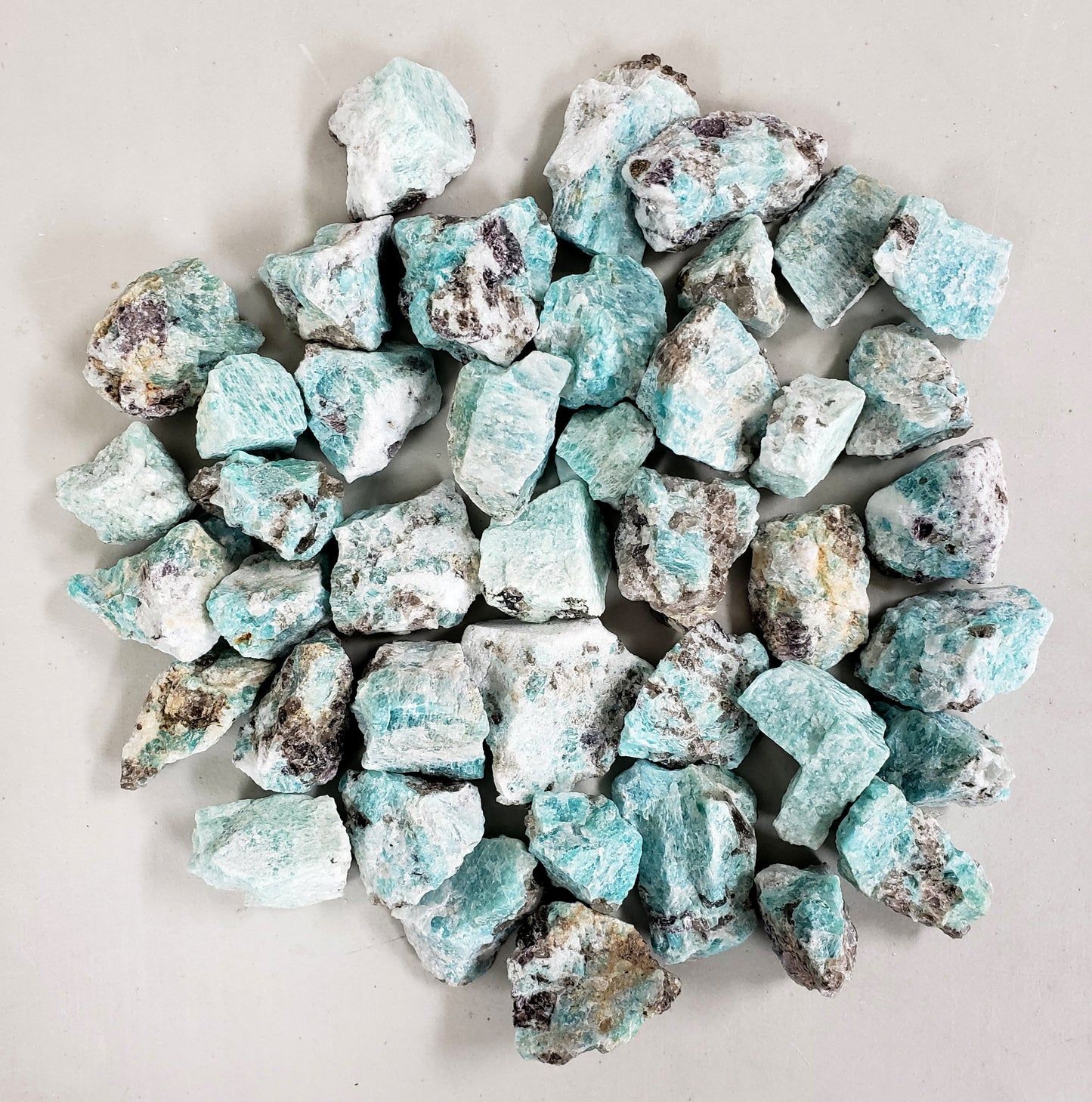 Raw Amazonite Rough Stones