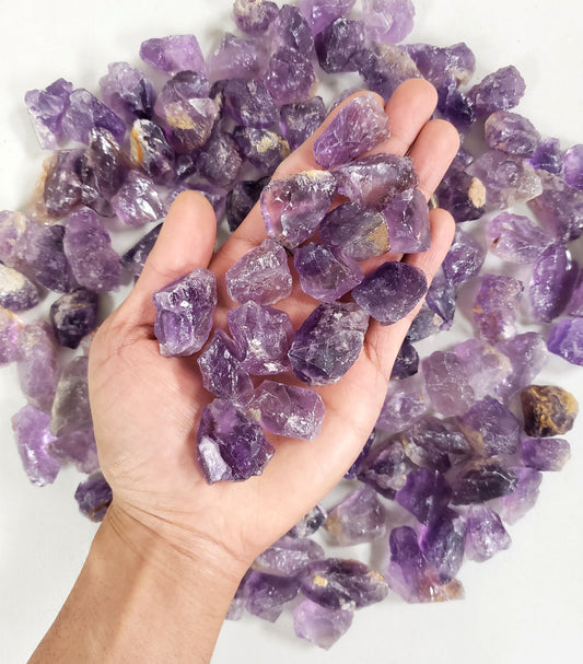 Dark Amethyst Brazil - Rough Stones Bulk