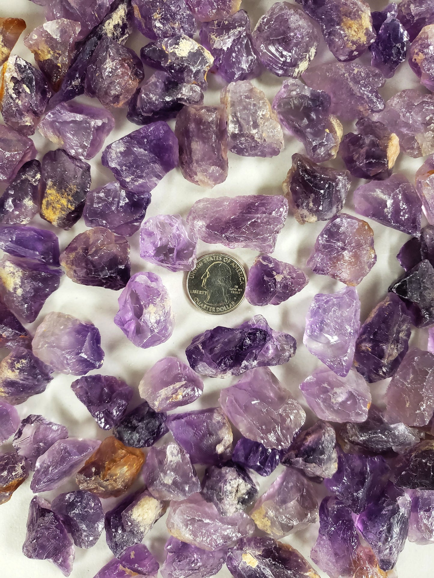 Dark Amethyst Brazil - Rough Stones Bulk