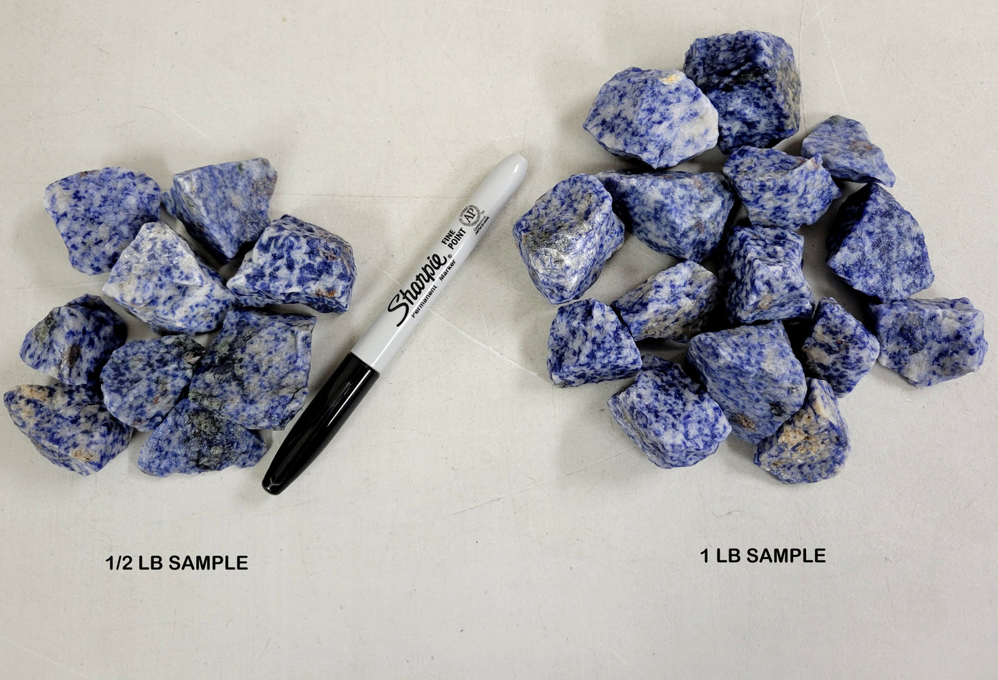 Blue Quartz Rough Stones Bulk