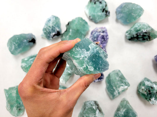 Raw Fluorite Crystal Chunks