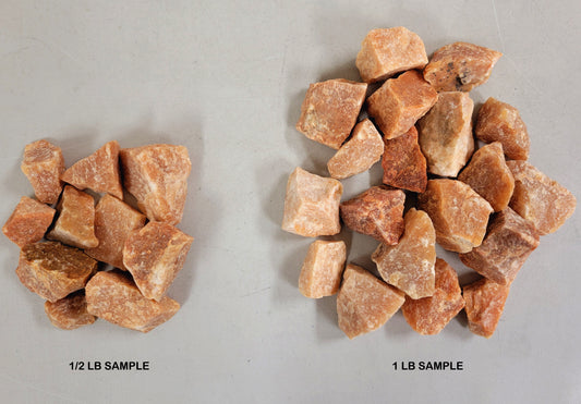 Orange Quartz - Rough Stones Bulk