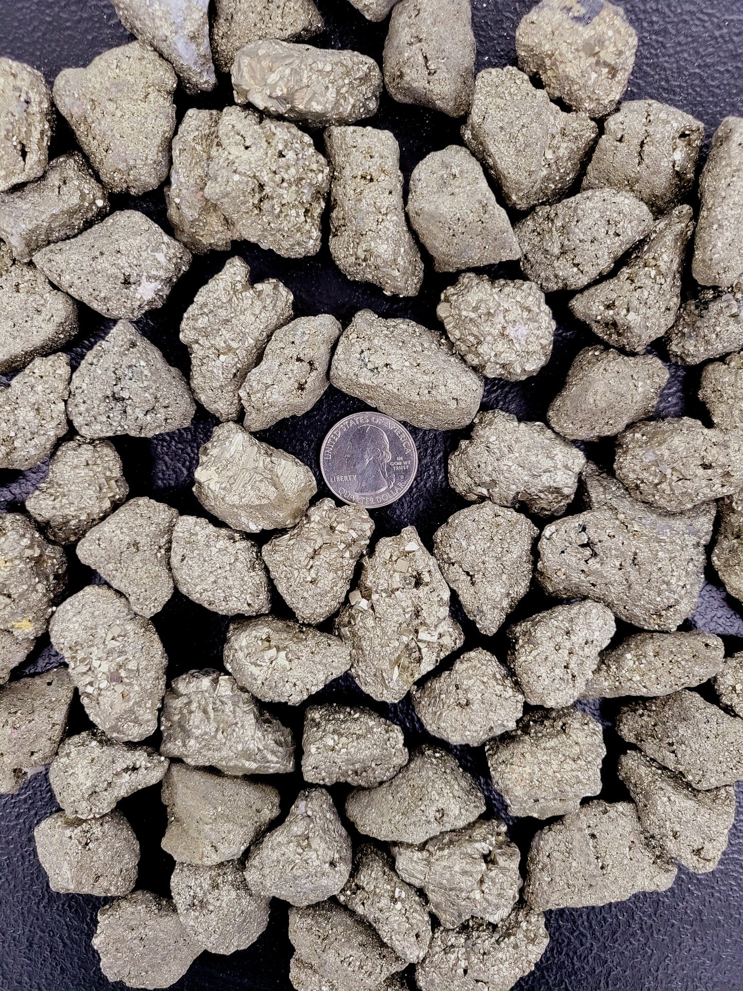 Pyrite Crystals Medium Size - Rough Stones Bulk