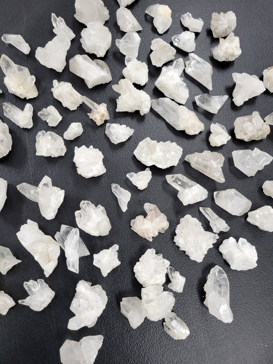 Clear Quartz Crystal Clusters Bulk
