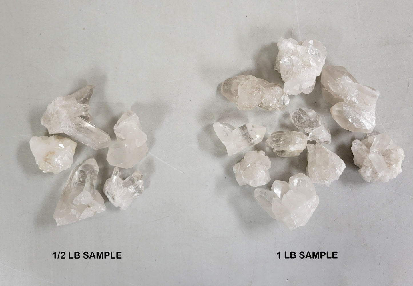 Clear Quartz Crystal Clusters Bulk