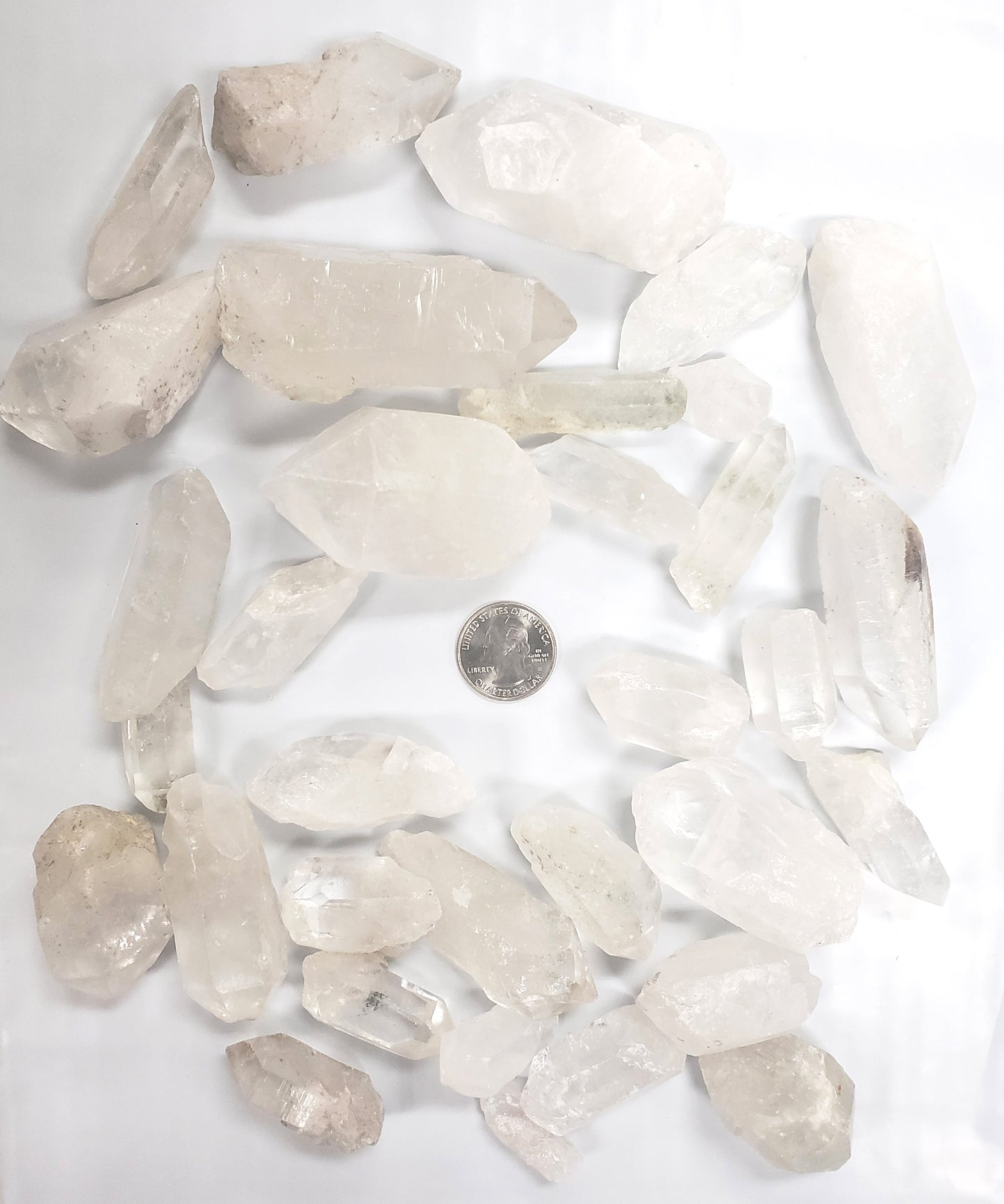 Quartz Crystal Points Bulk