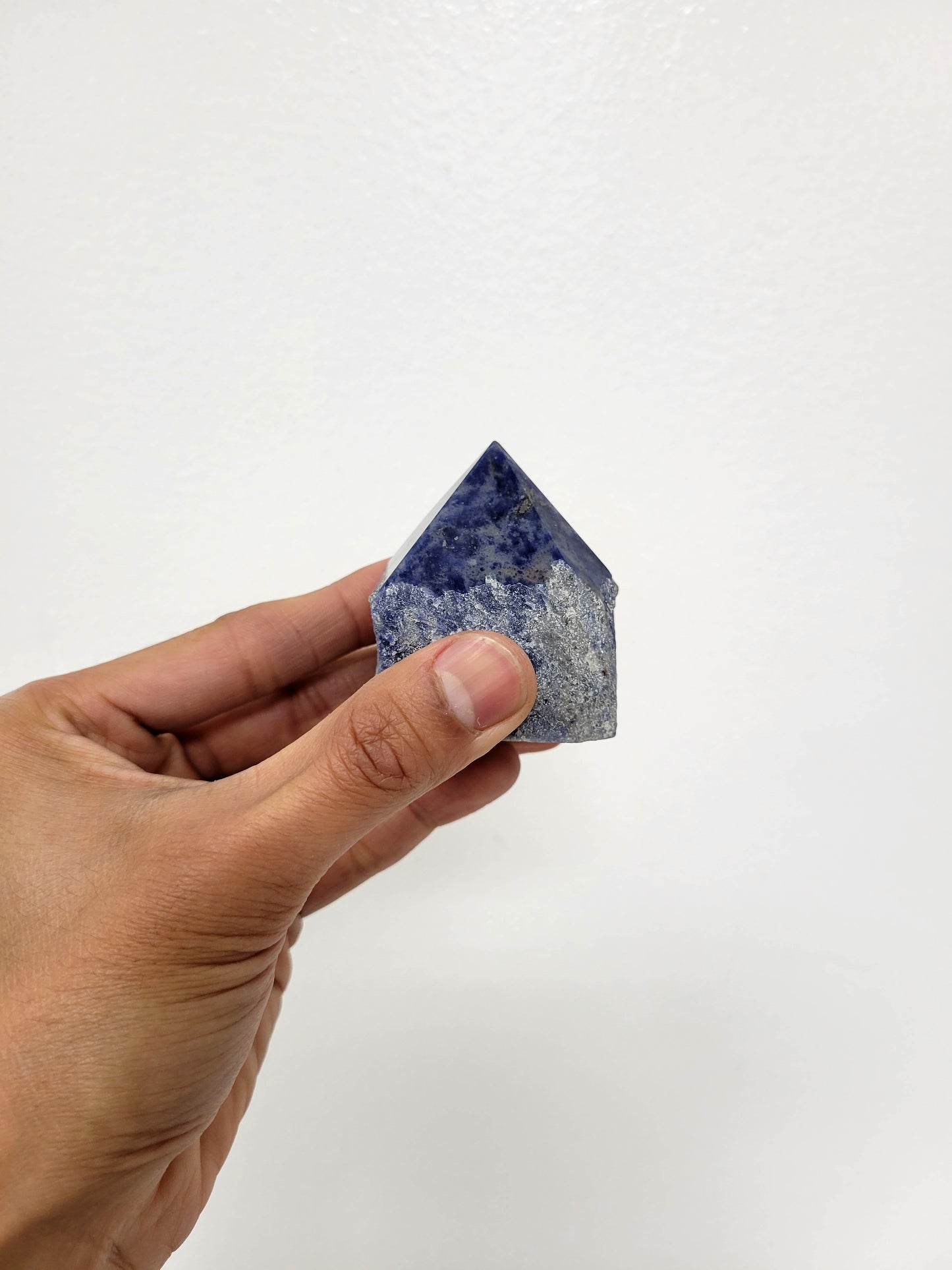 Raw Semi-Polished Top Point Crystal Towers