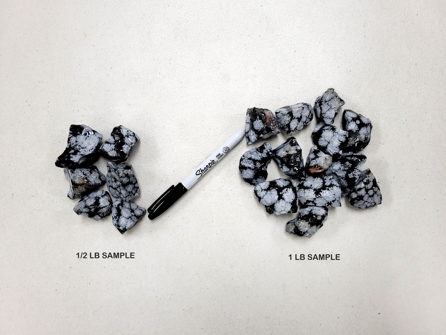 Snowflake Obsidian from Mexico - Bulk Rough Stones