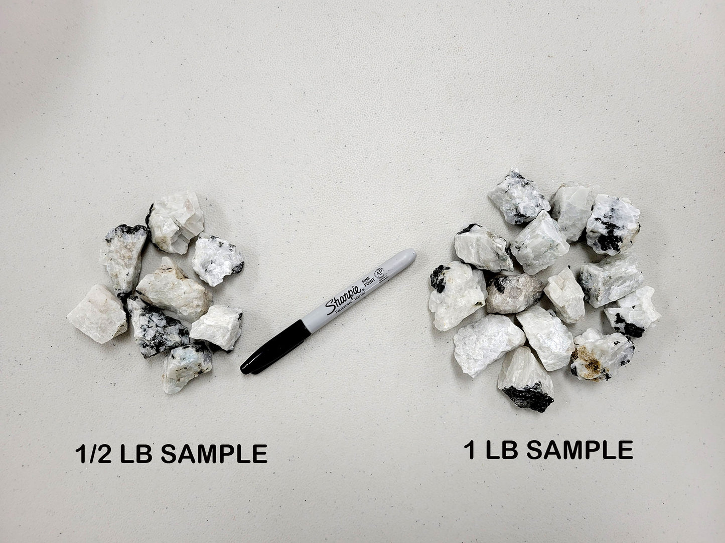 Rainbow Moonstone Crystals - Rough Stones Bulk