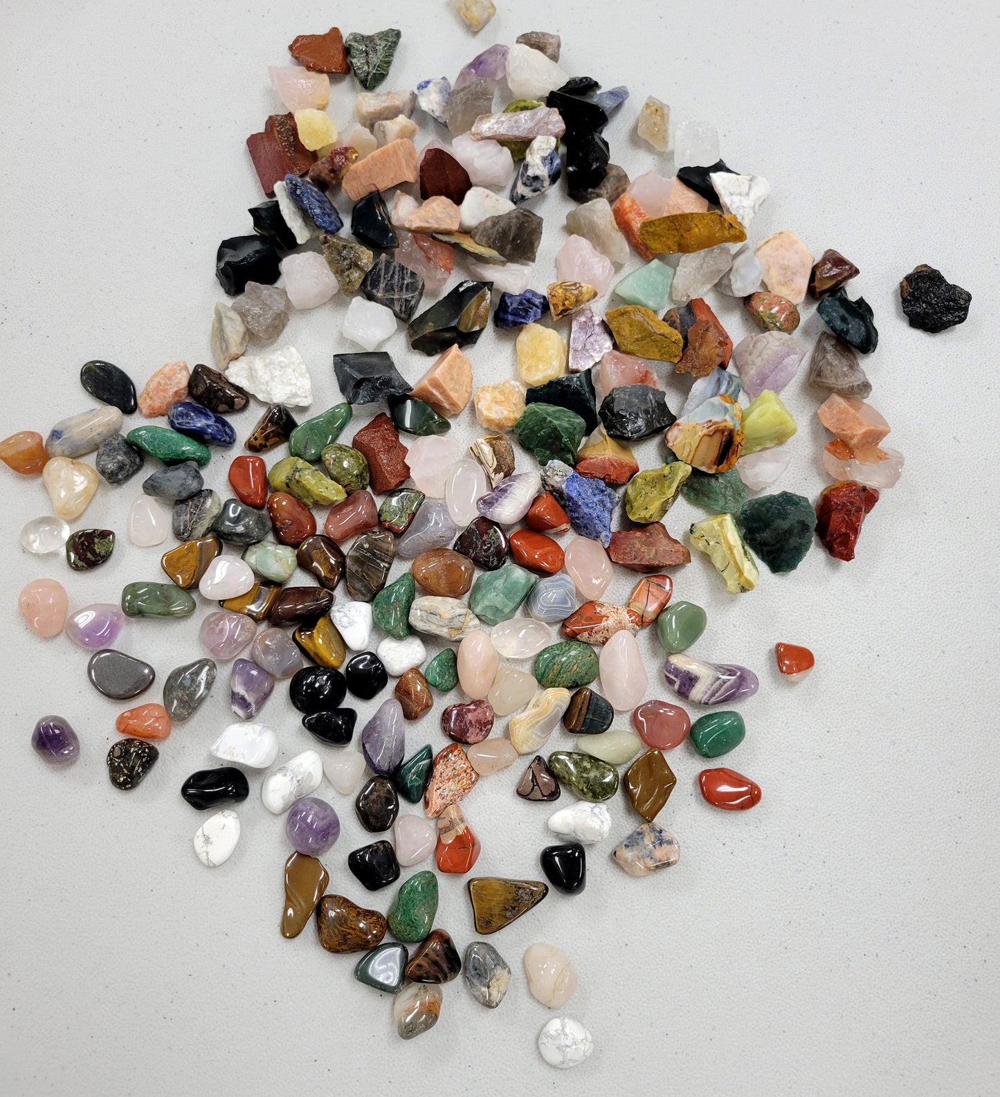 Rough & Tumbled Crystal Confetti Mix - 1/2 inch to 1 inch.