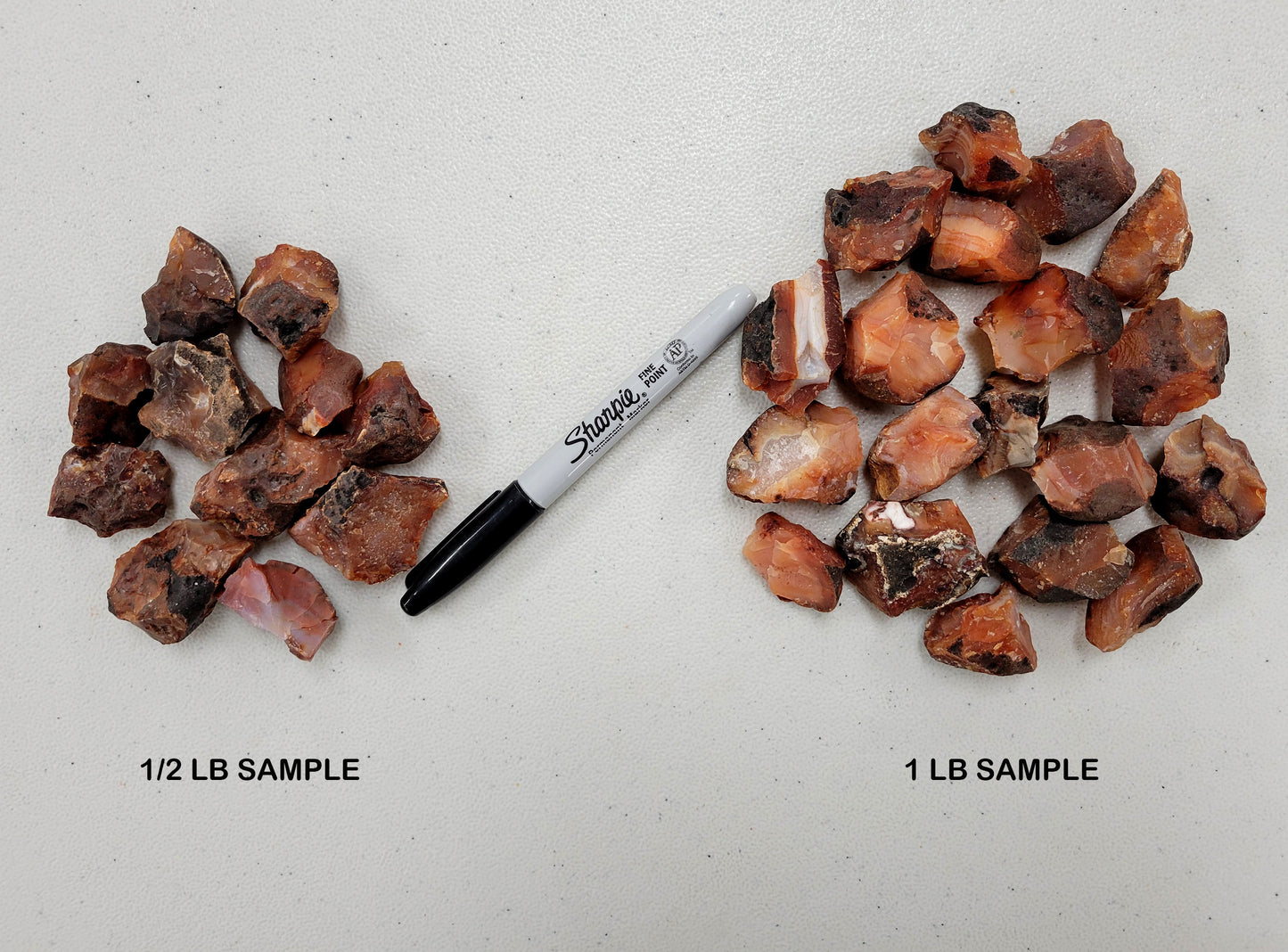 Red Carnelian India - Rough Stones Bulk