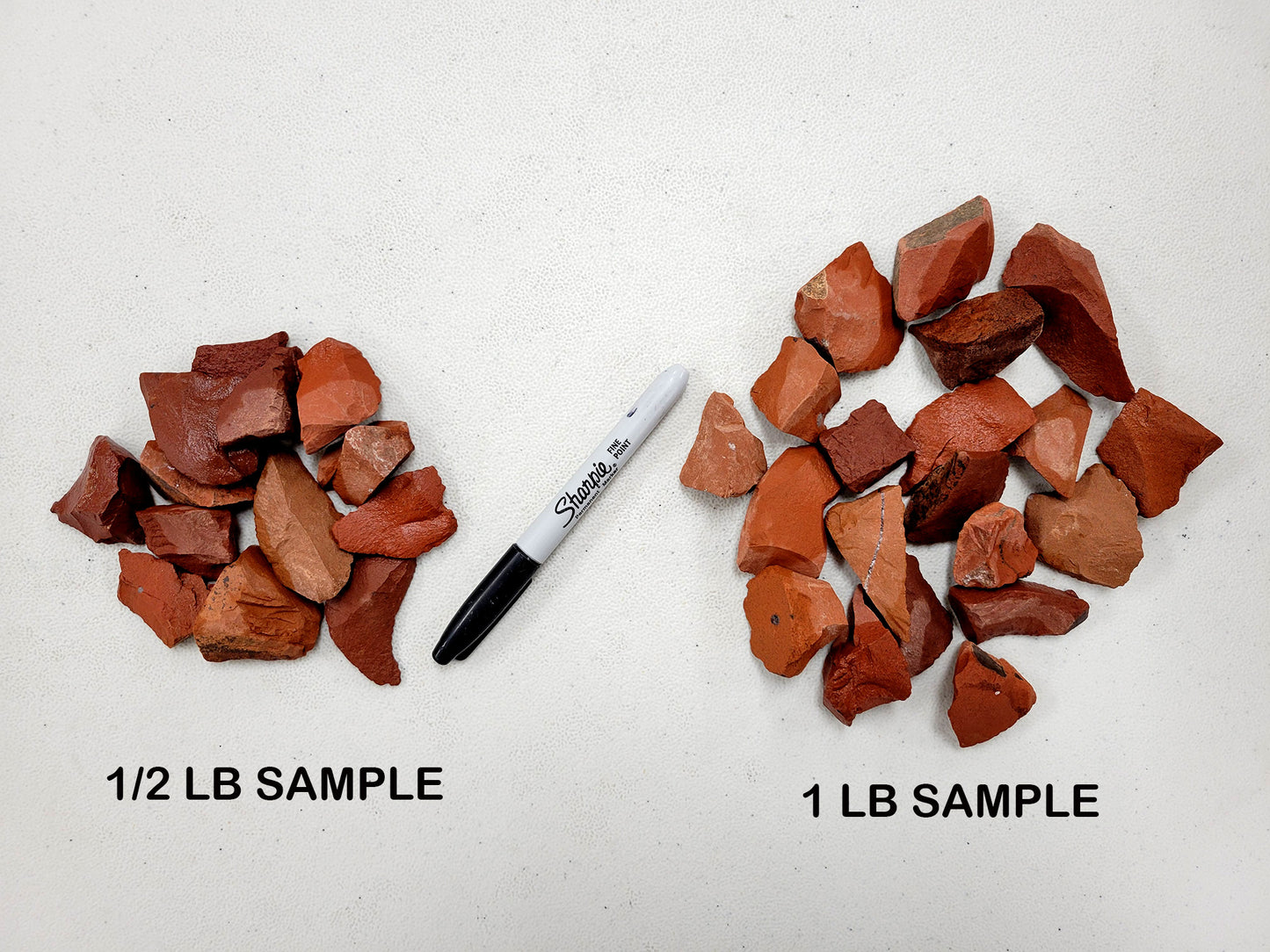 Red Jasper Stones - Rough Crystals Bulk