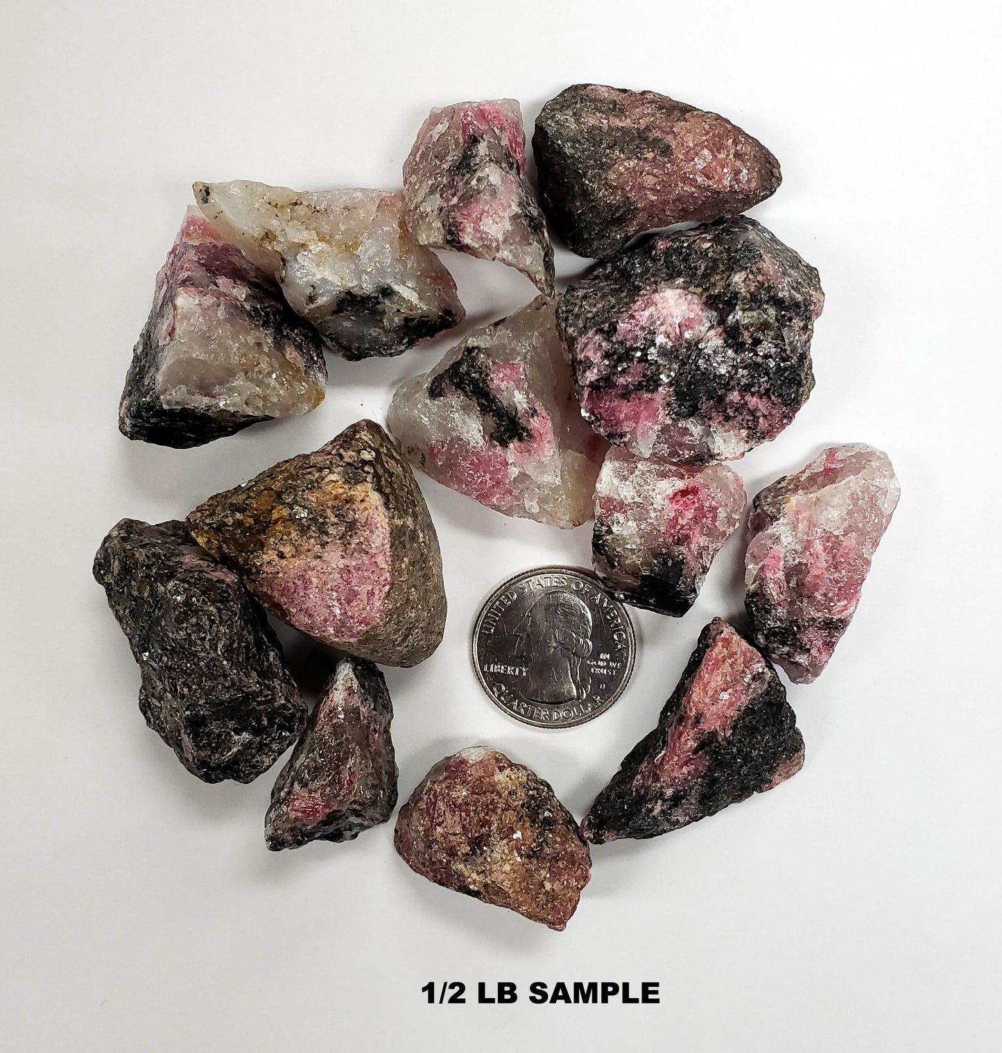 Rhodonite - Rough Stones Bulk