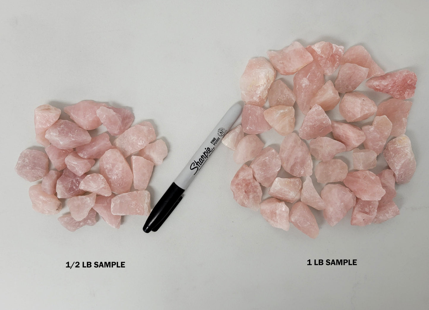 Rose Quartz Medium Chunks - Rough Stones Bulk