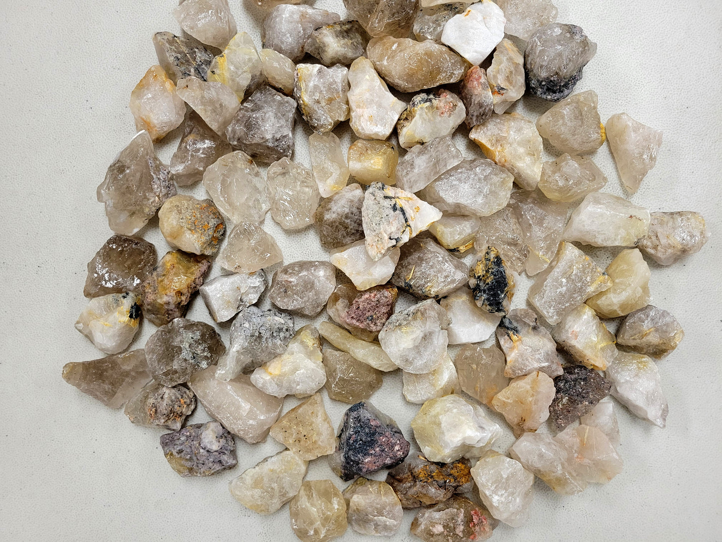 Rutilated Quartz Crystals Bulk - Rutile Quartz