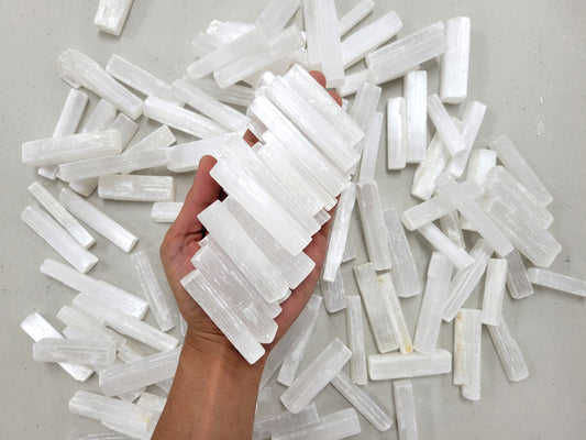 Mixed Size Mini Selenite Sticks Pack