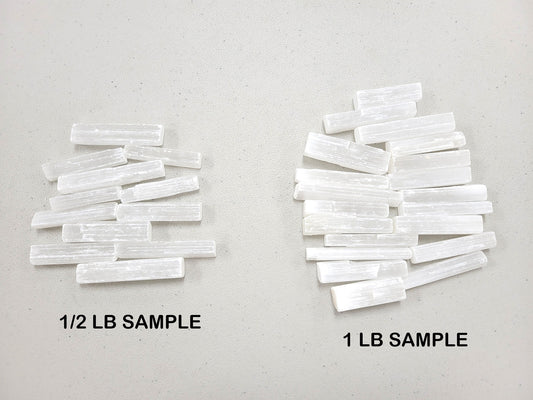 Mixed Size Mini Selenite Sticks Pack