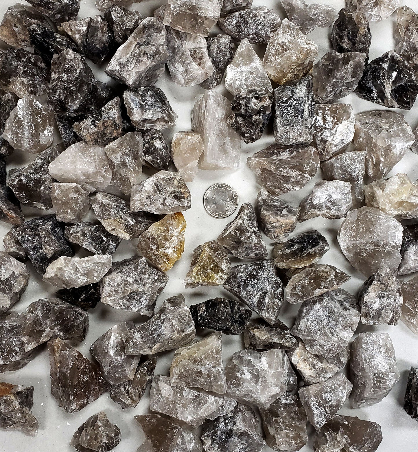 Smoky Quartz Crystals - Rough Stones Bulk