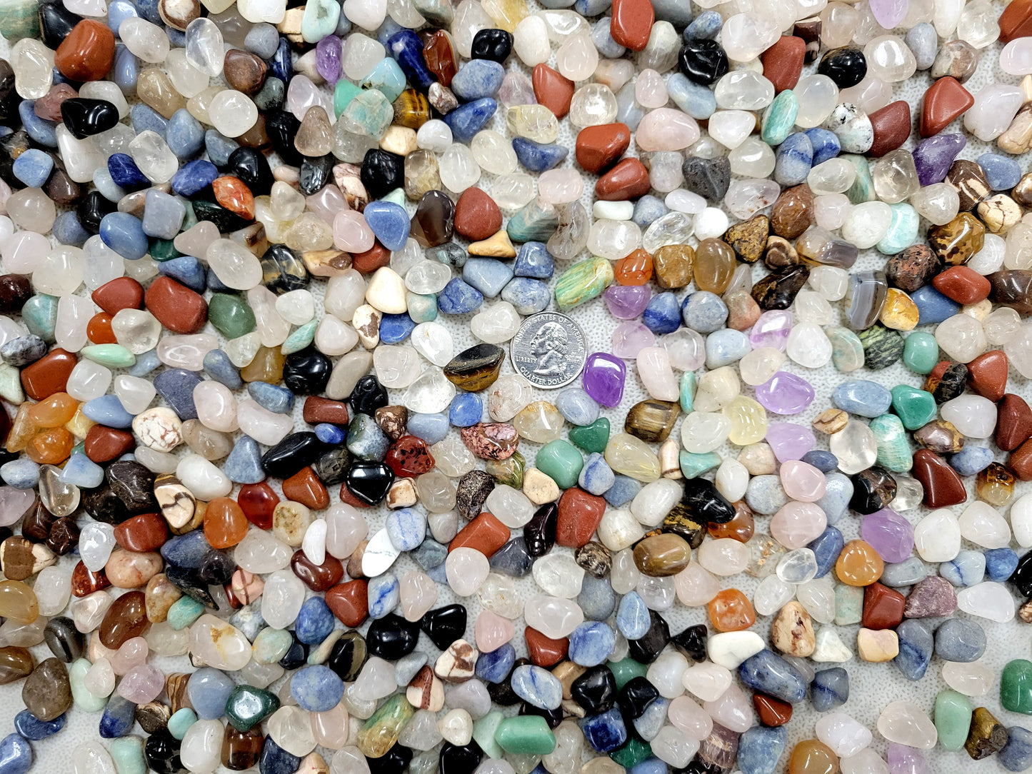 Mini Tumbled Crystals Bulk - Brazilian Mix