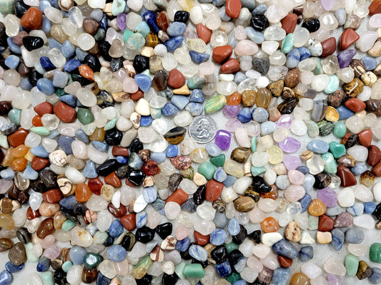 Mini Tumbled Crystals Bulk - Brazilian Mix