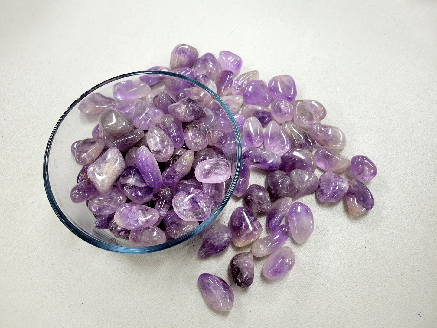 Large Tumbled Amethyst Crystals - 1.5 to 2.5 inches