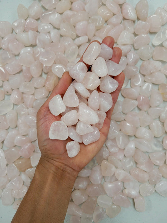 Bulk Tumbled Rose Quartz - Size SMALL - 1/2" to 1"
