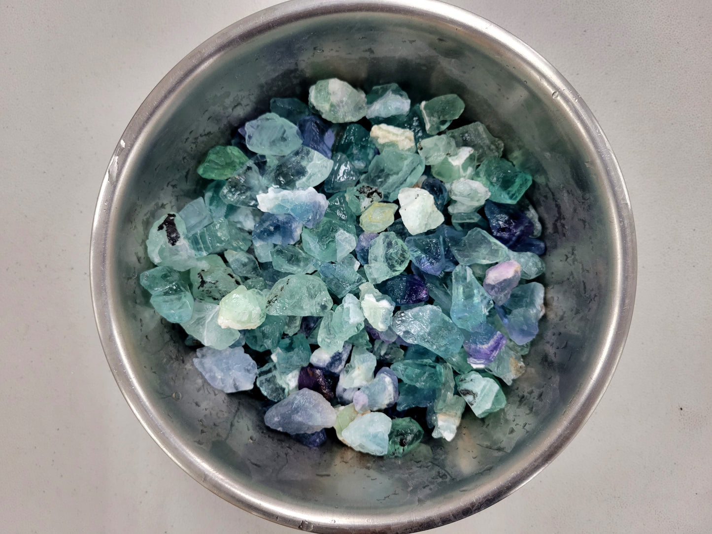 Small Fluorite Crystal Chunks - Bulk Rough Stones