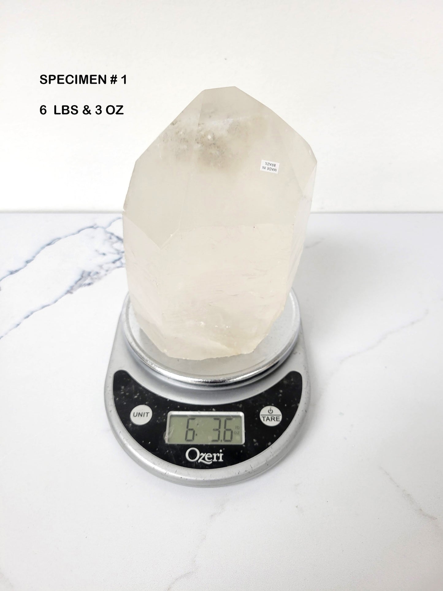 Giant Quartz Crystal Point Cutbases - One Of A Kind Pieces