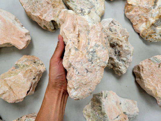 Giant Raw Moonstone Crystal Specimen from India