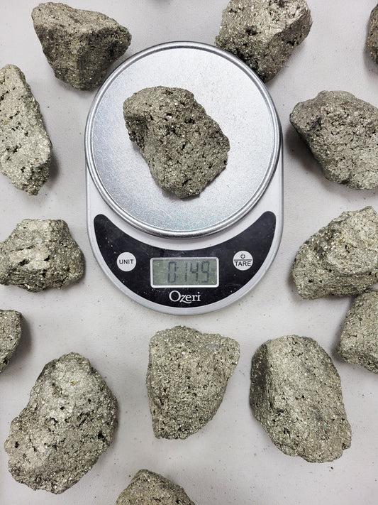 XL Raw Pyrite Crystal Clusters