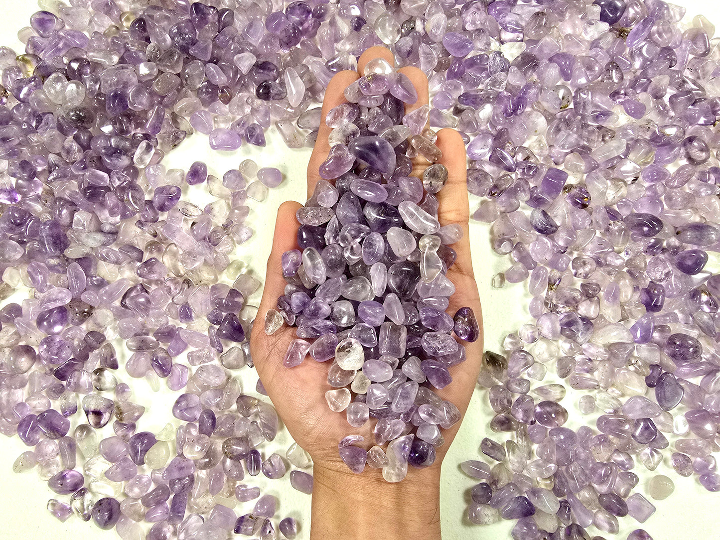 Tumbled Amethyst Chips Bulk