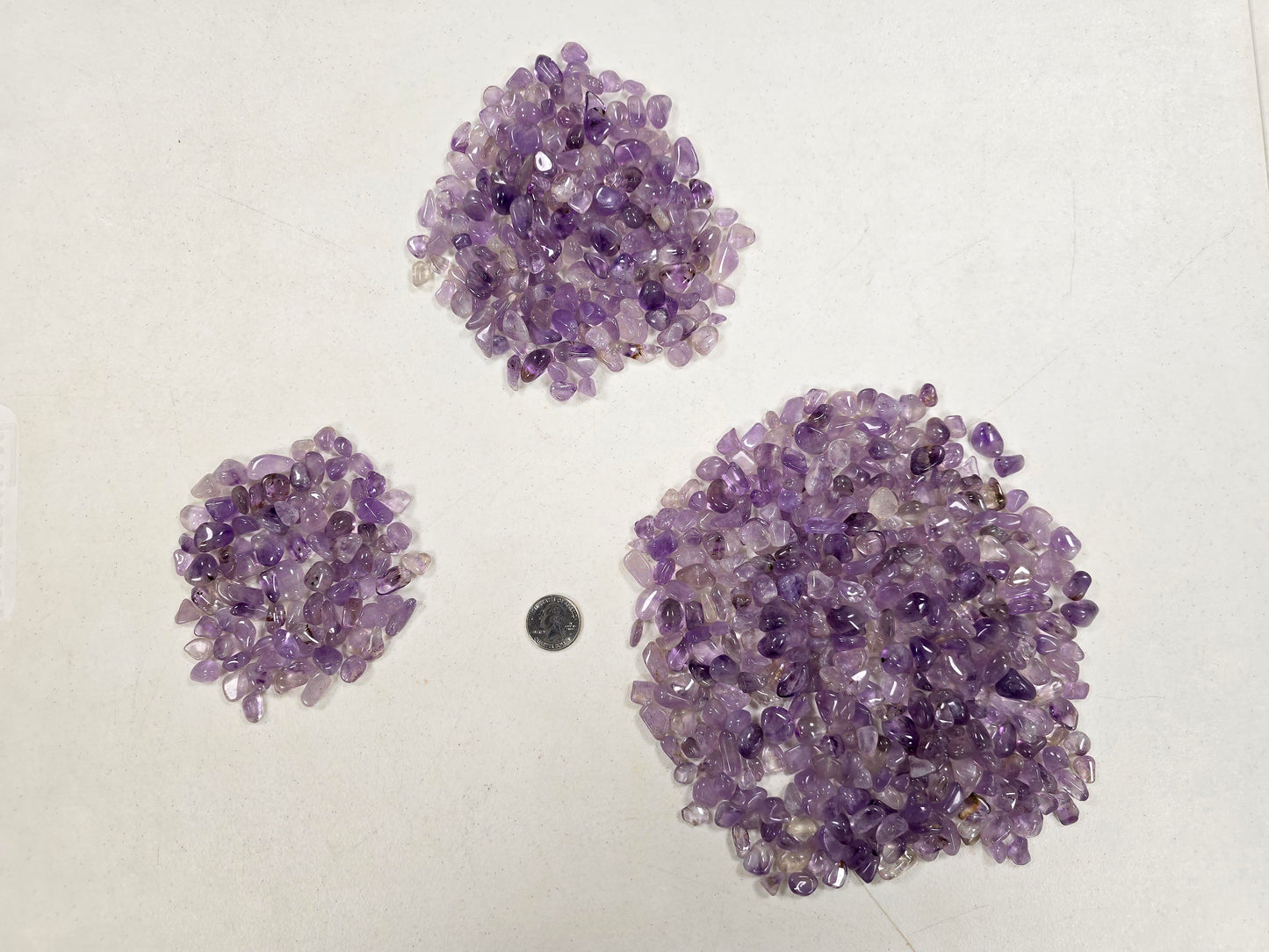 Tumbled Amethyst Chips Bulk
