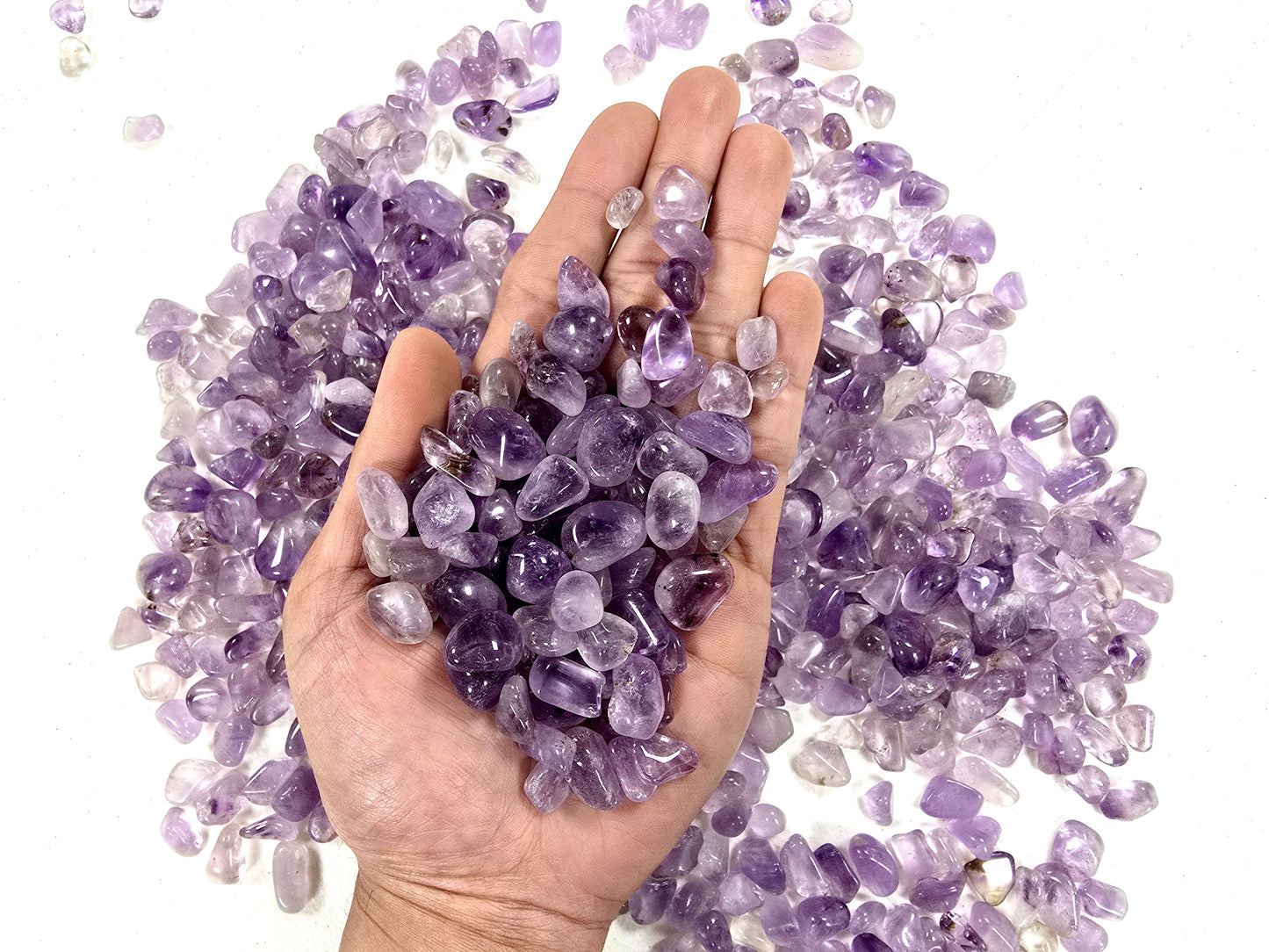 Tumbled Amethyst Chips Bulk