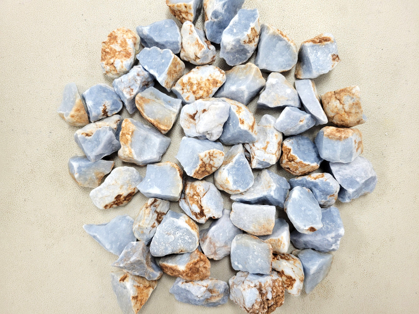 Angelite Crystals Rough Stones Bulk